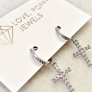 Cross Earrings BRAND NEW
